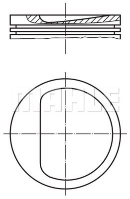 WILMINK GROUP Поршень WG1104212